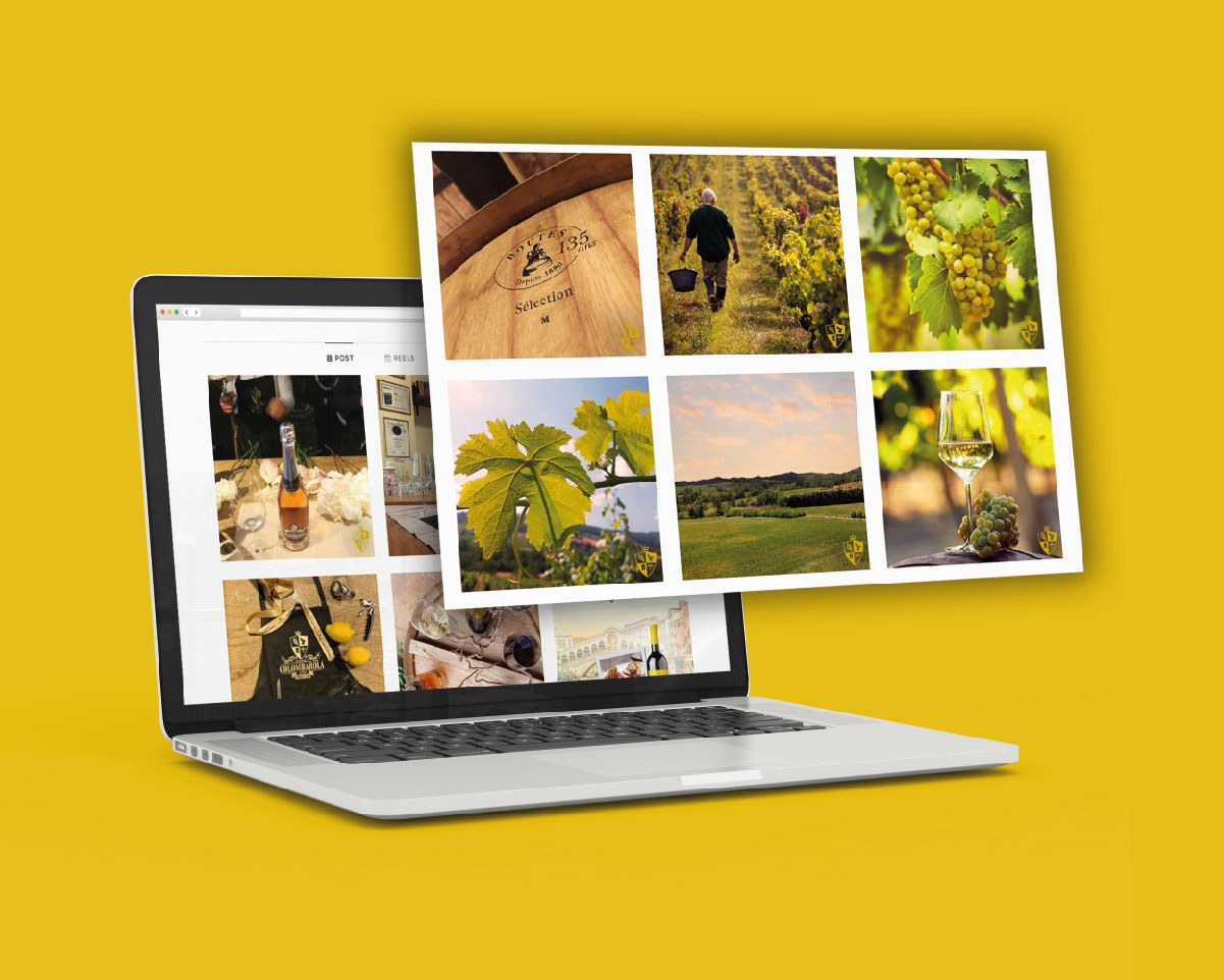 colombarola-social-macbook Tenuta Colombarola - Obiettivo: brand awareness.